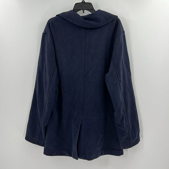 Rugby Ralph Lauren Vintage Men's Toggle Closure Coat - Navy - XL - Picture 6 of 6